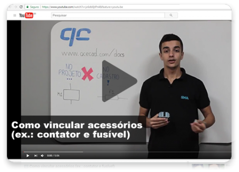 Vincular acessórios Vincular acessórios